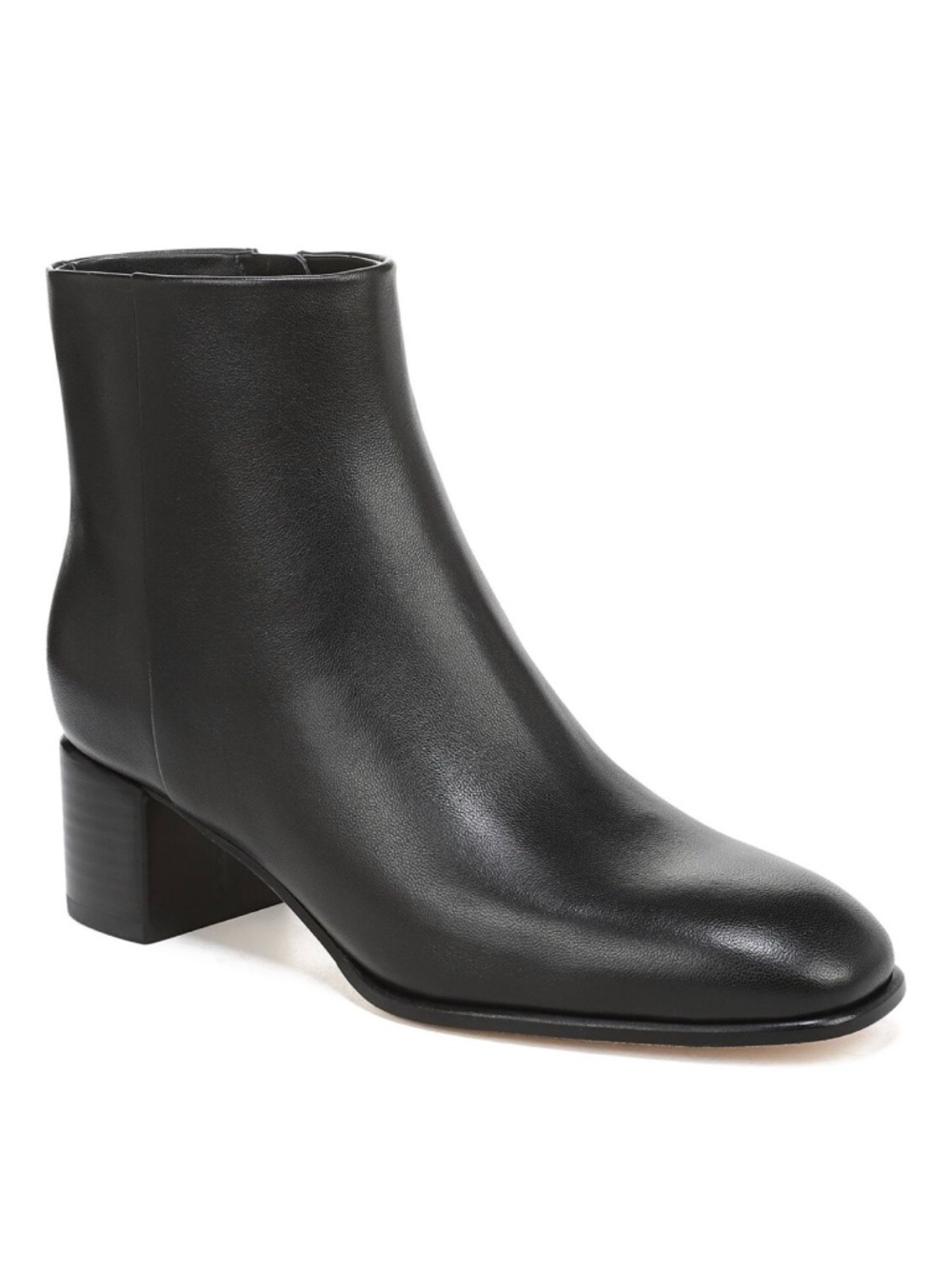 New Vince Arabel Bootie Black Leather Sz 11